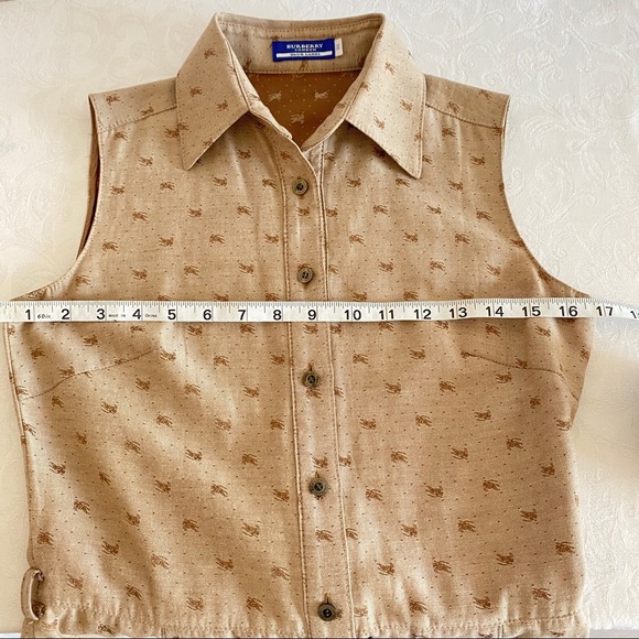 Burberry logo print shirt dress - Picture 10 of 10